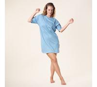 Living Crafts Nachthemd - BERIT faded blue/dots (mehrfarbig) XS
