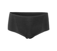 Living Crafts 2er-Pack Bio-Damen-Panty 'TANDY' mit Spitze, black, Gr. M