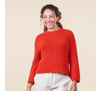 Living Crafts Pullover, 3/4-Arm - RICARDA Poincana red (rot) XS