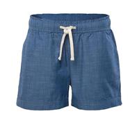 Living Crafts - REEZA | Kurze Hose Damen Sommer Shorts im Denim-Look, Baumwolle kurz mit elastischem Bund und Bindeband, Jogginghose, Sweatshorts, Sommerhose fur Frauen
