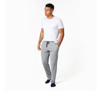 Living Crafts Bio-Herren-Jogginghose 'ANSGAR' mit Seitentaschen, grey melange, Gr. L