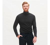 Living Crafts Rollkragen-Shirt - HELGE Black (schwarz) L