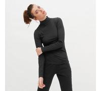 Living Crafts Damen Rollkragenshirt - NIA Black (schwarz) M