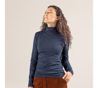 Living Crafts Damen Rollkragenshirt - NIA Ink Blue (blau) XL