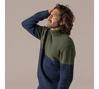 Living Crafts Rollkragenpullover - PATRIZIO Midnight (blau) L