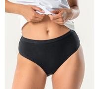 Living Crafts 3er-Pack Bio-Damen-Slips "POLLY", black, Gr. M