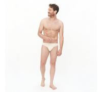 Living Crafts - JAN | Slip - Bequemer, qualitativer Feinripp, Männliche Unterwäsche, Bio-Baumwolle, Keine irritierenden Nähte, Elastischer Bund und Beinöffnung (4, Natural)