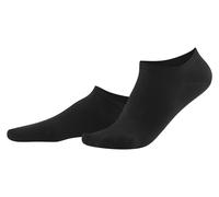 Living Crafts Sneaker-Socken "Abby", 2er-Pack, black Gr. 35-38