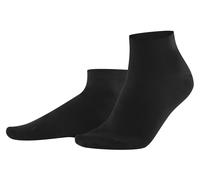 Living Crafts Sneaker-Socken "Curt", 2er-Pack, black Gr. 39-42