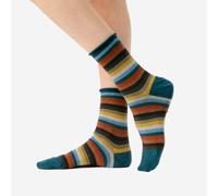 Living Crafts 2er-Pack Bio-Damen-Socken 'Alexis', autumn stripe, Gr. 35/38