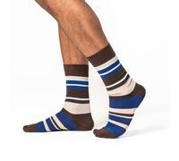 Living Crafts Bio-Herren-Socken 'ARNI' 2 Paar, earth/wave, Gr. 39/42