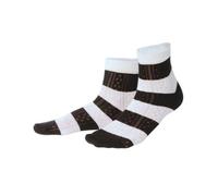 Living Crafts Bio-Socken 'RONI' mit Ajourmuster, sandshell/black, Gr. 35/38