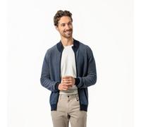 Living Crafts Strickjacke - SPENCER Deep Sea (blau) XXL