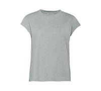Living Crafts Bio-Damen-T-Shirt 'TIDA' mit kurzen Ärmel, grey melange, Gr. M