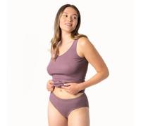 Living Crafts Bio-Damen-Taillen-Slip 'JADE' ohne Seitennähte, mauve, Gr. 40/42
