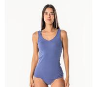 Living Crafts V-Neck-Trägertop - JANINE Velvet Morning (lila) 48/50