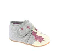 Living Kitzbühel Babyklettschuh Einhorn & Regenbogen Baby - Mädchen Hausschuhe