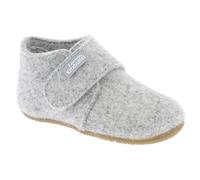 Living Kitzbühel - Babyklettschuh Filz - Hüttenschuhe, Gr. 23, grau (Nebel)