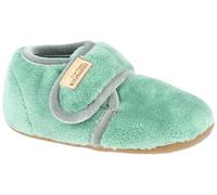 Living Kitzbühel - Baby's Klettschuh Samt Unifarben - Hüttenschuhe, Gr. 23, grün (Sage)