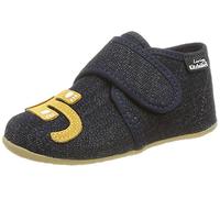 Living Kitzbühel Babyklettschuh Tiger & Fußball Hausschuh, Nachtblau, 22 EU