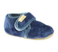 Living Kitzbühel - Baby's Klettschuh Samt Unifarben - Hüttenschuhe, Gr. 19, blau (Royal)