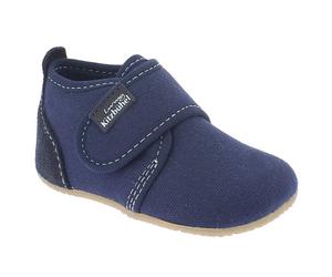 Living Kitzbühel - Baby's Klettschuh Unifarben - Hüttenschuhe, Gr. 25, blau (Navy)