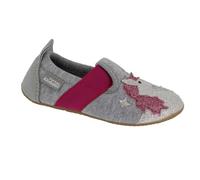Living Kitzbühel - Kid's Babyklett Einhornzauber - Hüttenschuhe, Gr. 25, grau (LightGrey)