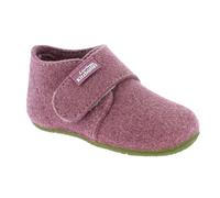 Living Kitzbühel Unisex Baby Babyklettschuh Filz unifarben Hausschuhe, Pink (iris 0371), 20 EU