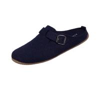 Living Kitzbühel Filzpantoffel m. Schnalle für Herren, blau, Größe 46 EU