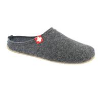 Living Kitzbühel - Filzpantoffel Schweizer Kreuz No. 3886 - Hüttenschuhe, Gr. 36, grau (Anthra)