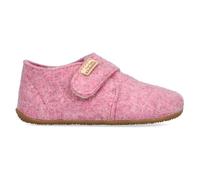 Living Kitzbühel Hausschuhe Klettmodell Filz (rec. Wolle) - hoher Schaft - Unifarben Kids rose Kinder (18-26), Größe Euro (US) 23