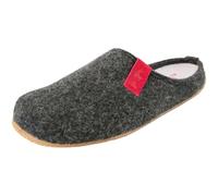 Living Kitzbühel Ganslernhang 4885 Unisex Pantoffeln aus Schurwolle, Anthrazit, Gr. 41