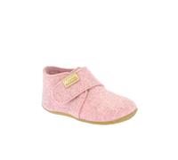 Living Kitzbühel Hausschuhe Klettmodell Filz (rec. Wolle) - hoher Schaft - Unifarben Kids rose Kinder (18-26), Größe Euro (US) 22