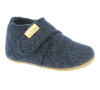 Living Kitzbühel Hausschuhe Klettmodell (Schurwolle) Kids 2024 nachtblau Kleinkinder (24-26), Größe Euro (US) 26