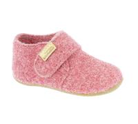 Living Kitzbühel Hausschuhe Klettschuh Filz (Wolle) Unifarben astro rot Kleinkinder Mädchen (23-26), Größe Euro (US) 25