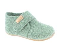 Living Kitzbühel Hausschuhe Klettschuh Filz (Wolle) Unifarben grün Kleinkinder (27-30), Größe Euro (US) 28