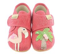 Living Kitzbühel Hausschuhe mit Klettverschluss Flamingo 18