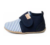 Living Kitzbühel - Kid's Babyklett Sigi Streifchen - Hüttenschuhe, Gr. 20, blau (Navy)