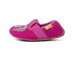 Living Kitzbühel - Kid's Einhornzauber Elastik-Slipper - Hausschuhe, Gr. 25, rosa (VeryFuchsia)