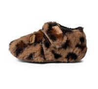 Living Kitzbühel - Kid's Lotte Leopard Klettschuh - Hausschuhe, Gr. 29, braun (Leopard)