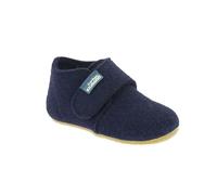 Living Kitzbühel - Baby's Klettschuh Filz Unifarben - Hüttenschuhe, Gr. 20, blau (NightBlue)
