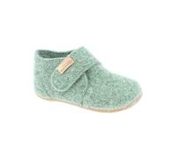 Living Kitzbühel - Babyklettschuh Filz - Hüttenschuhe, Gr. 18, grün (Forest)