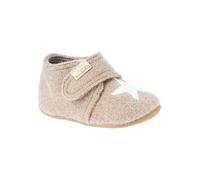 Living Kitzbühel Woll-Hausschuhe "Sternchen" in Beige - Größe 27 | Baby Hausschuhe