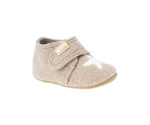 Living Kitzbühel Woll-Hausschuhe "Sternchen" in Beige - Größe 27 | Baby Hausschuhe