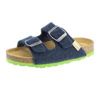 Living Kitzbühel Wooly Wonder 4871 Kinder Pantolette mit Tieffußbett, Dunkelblau (Nightshadow), Gr. 32