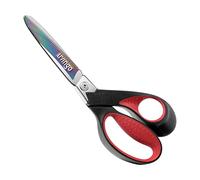 LIVINGO Profi Schere 23 cm - Scharfe Mehrzweckschere für Leder, Stoff, Kunststoff - Robuste Rechtshänder-Schneiderschere für Nähen, Haushalt, Werkstatt