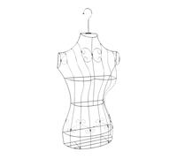 LIXSAZSE Hängende Halbkörper Torso Mannequin, praktische weibliche Schaufensterpuppe, kreative Präsentations und Kunstausstellungsstücke, robust, aus Eisen, praktisch und