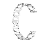 LIXSAZSE Leicht zu tragendes Edelstahl Uhrenarmband - breite Anwendung, geeignet für jeden Anlass. Leicht zu tragendes Metall Uhrenarmband, Silber