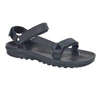 Lizard M Super Hike Leather Schwarz - Bequeme strapazierfähige Herren Leder Outdoorsandale, Größe EU 41 - Farbe Black