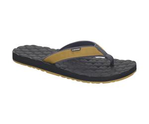 Lizard Sandal Way plain dark grey (0065) 45